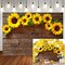 7x5FT Sunflower Birthday Party Decorations Sunflowers Flowers Fall Party